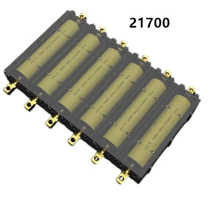 Splicable  21700/18650 battery holder/Battery Case/Solder-Free lithium battery box holder electronic high-current copper pillar