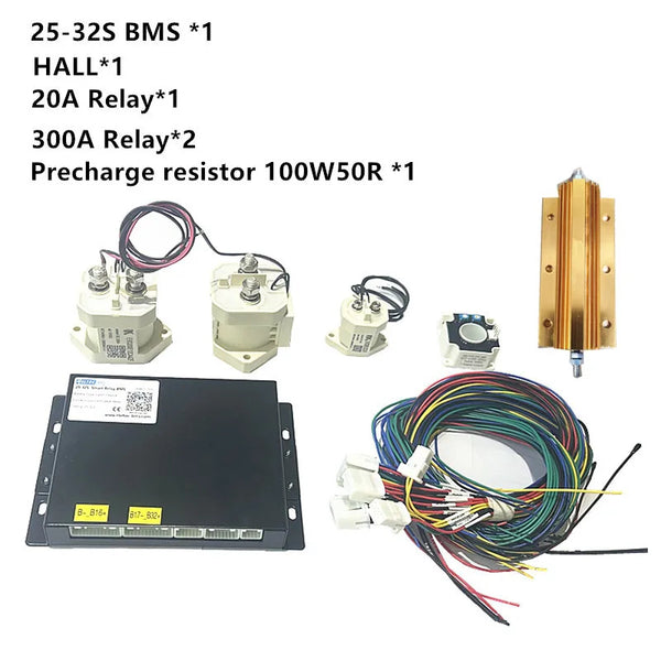 Heltecbms Smart Relay BMS 600A 500A 4S-32S lifepo4 bms 96v 60v 48v 200A 300A 8S 13S 16S 24S BT 485 CAN for Lithium Battery Pack