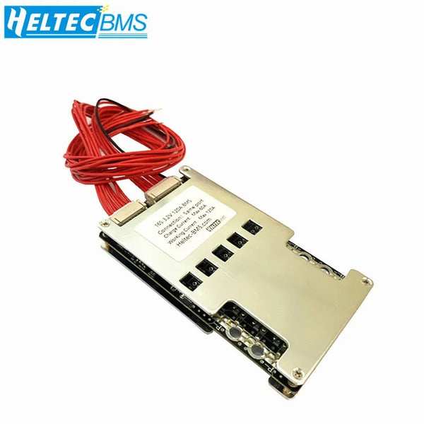 Heltecbms bms 16s 48v lifepo4  60A 120A 18650 BMS Ternary lithium battery BMS 48v with balanced module  Energy storage bms