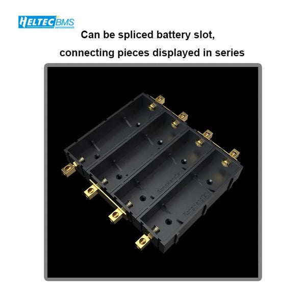 Splicable  21700/18650 battery holder/Battery Case/Solder-Free lithium battery box holder electronic high-current copper pillar