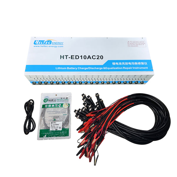 20 channel 10A High Accuracy Battery capacity tester with Voltage Equalizer 18650/21700 Lipo/Lifepo4 Battery car Repair