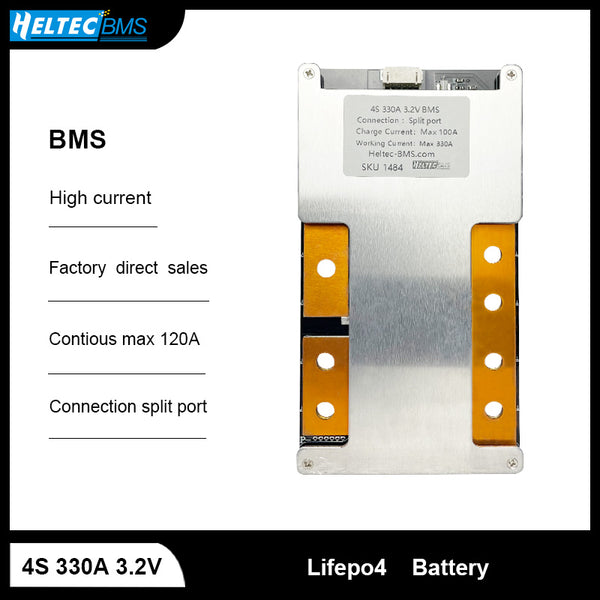 24/48V Solar Energy Storage BMS Split Port 4S 8S 12S 13S 16S 200A 210A 250A 330A Continuous Lifepo4 BMS battery protection board