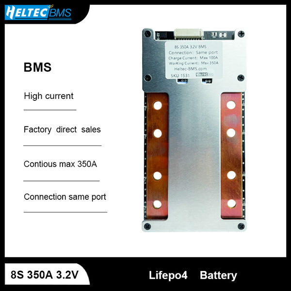 28.8V BMS 8S 300A 350A Continuous Lifepo4 Battery Protection Board 6000W high-power inverter,solar energy storage,24V car start