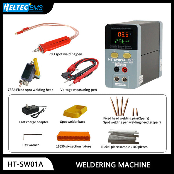 11.6KW Capacitor Storage Battery Spot Welding Machine/Portable Small Spot Welder  LED Digital Display 0.3mm thickness