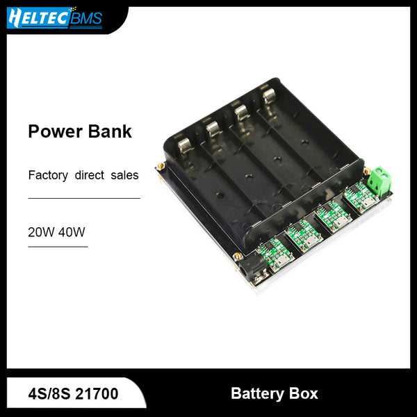 4S/8S fast charging/ 21700 battery special charger/ battery box charger 20W 40w 4 sections 8 sections