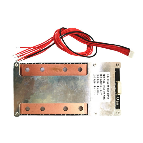 6S 7S 8S BMS  300A 350A 3.7V Li-ion Battery Protection Board for 6000W high-power inverter, solar energy storage, 24V car start