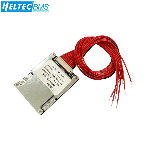 Wholesale heltec BMS 12S 13S 50A lifepo4/lipo battery protection baord for motor within 1000W