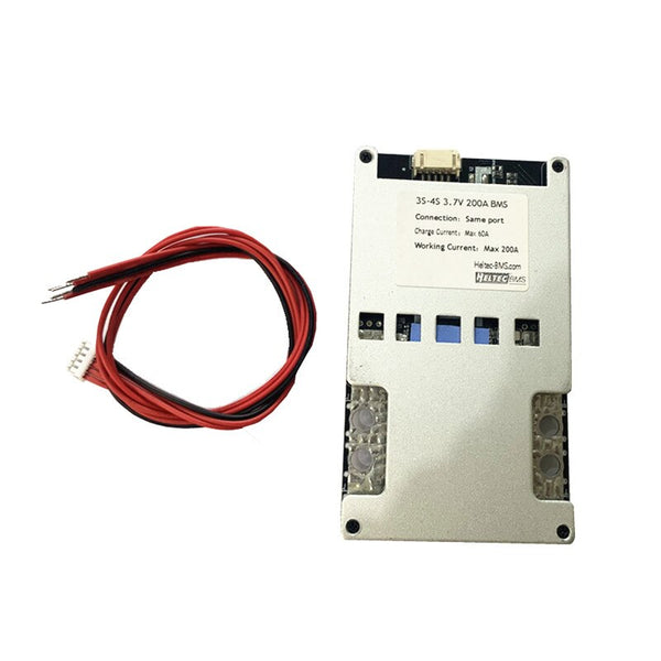 BMS 3S 4S Balance 200A 12.6V/16.8V 18650 Battery Protection Board Li-ion/Lipo Suitable for load battery less than 2000W