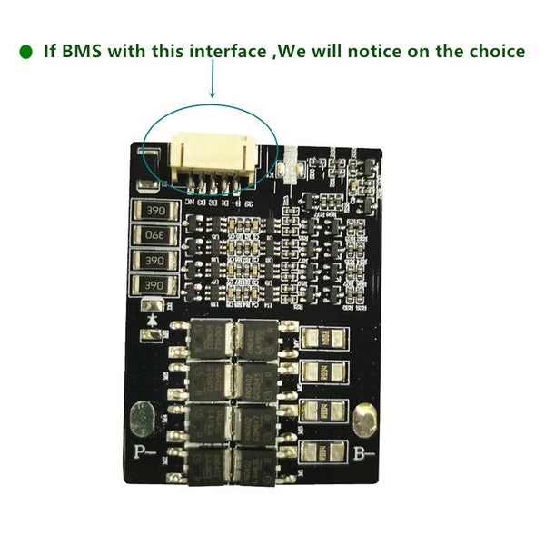 12V 3S 4S 30A 40A 50A BMS lipo/Lifepo4 battery protection board  For motor products 300-400W, LED lamp lighting around 350W