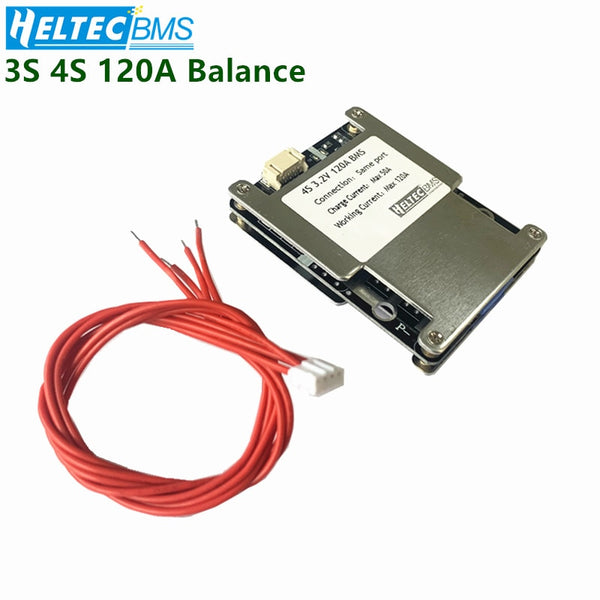 BMS 3S 4S Balance 120A 12.6V/16.8V 18650 Battery Protection Board Li-ion/LiFePo4  Ups inverter, motorcycle, car