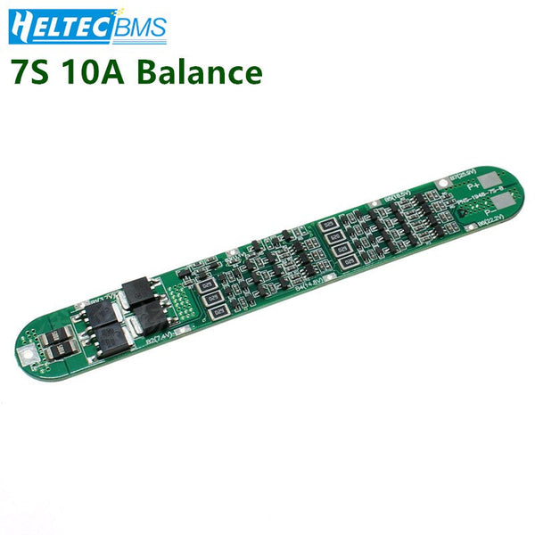 BMS 7S 10A 26V continuous 10A with balance 18650 top special  3.7V/3.2V Li-ion/Lifepo4 Battery Protection Board