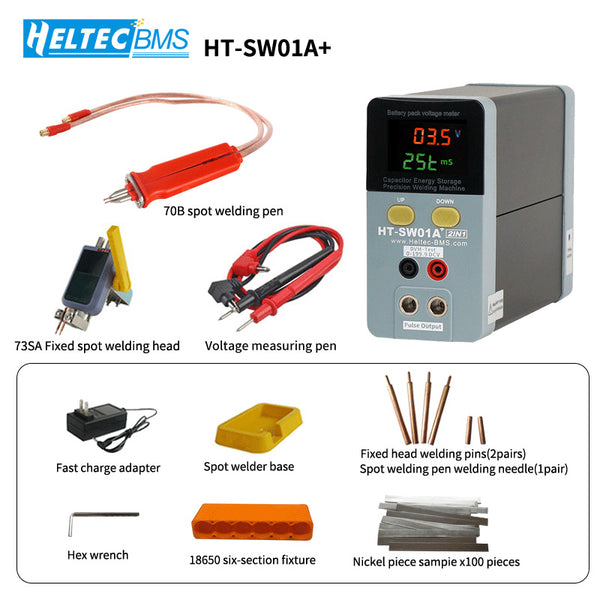 11.6KW Capacitor Storage Battery Spot Welding Machine/Portable Small Spot Welder  LED Digital Display 0.3mm thickness