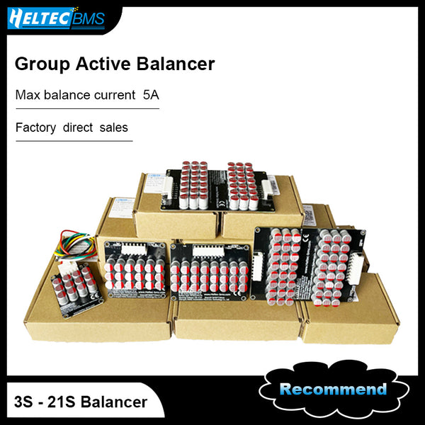 Heltec 13S-17S 5A Capacitor Active Equalizer Balancer Lifepo4 Lithium Lipo/titanate LTO for Battery  Group balancer 14S 15S 16S